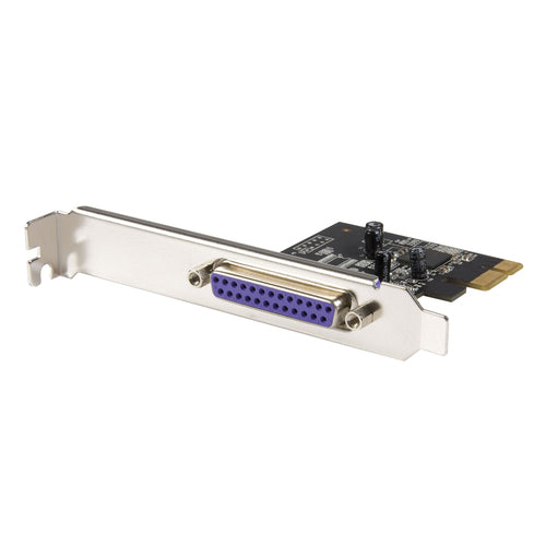 StarTech.com 1-Port Parallel PCIe Card - PCI Express to Parallel DB25 Adapter Card - Desktop Expansion LPT Controller for Printers, Scanners & Plotters - SPP/ECP - Standard/Low Profile StarTech.com 1-Port Parallel PCIe Card - PCI Express to Parallel DB25 Adapter Card - Desktop Expansion LPT Controller for Printers, Scanners & Plotters - SPP/ECP - Standard/Low Profile